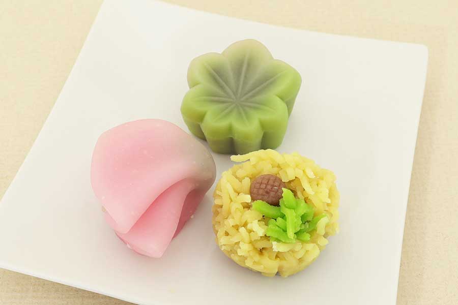 季節の上生菓子
