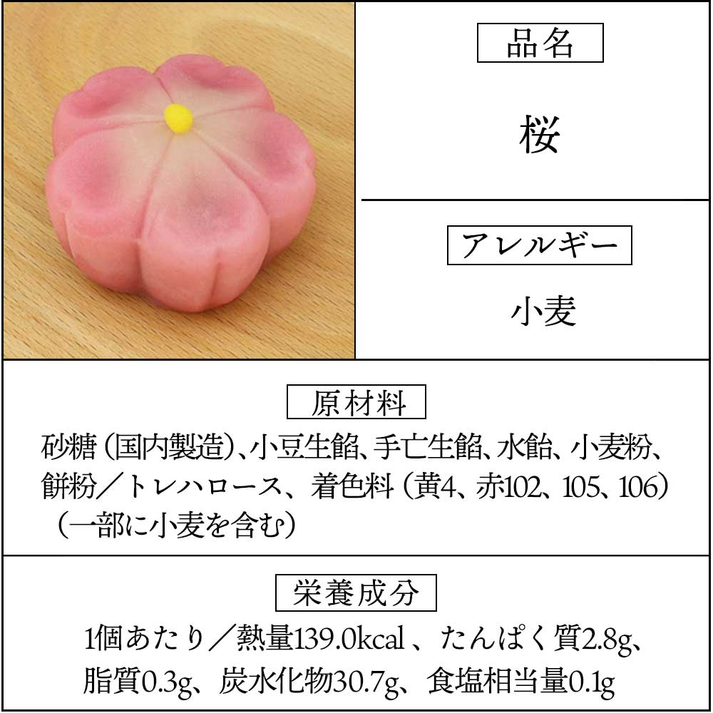 上生菓子桜
