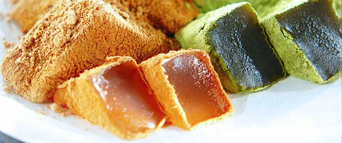 特大 本わらび餅・抹茶本わらび餅セット|詰め合わせ|お取り寄せ|お中元に|京都の和菓子 京みずは