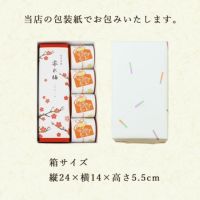 零れ梅・干支菓子4個セット箱画像