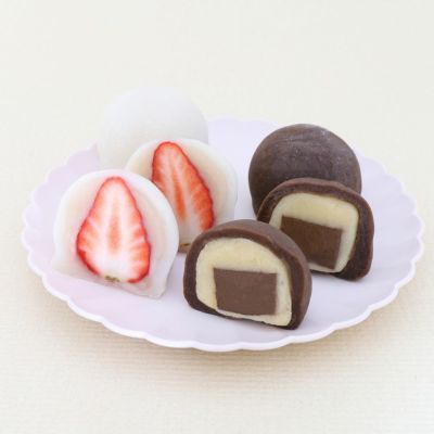 生チョコ大福３個・いちご大福３個セット