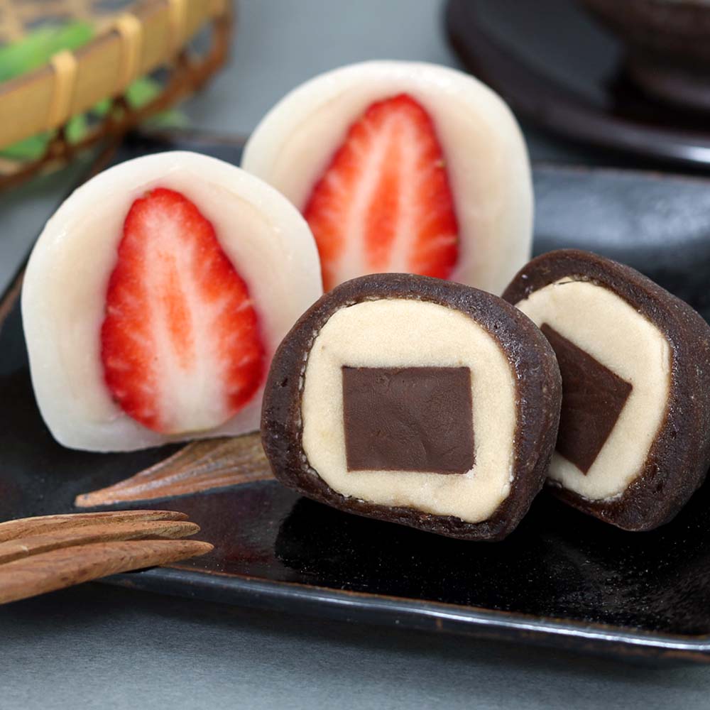 生チョコ大福３個・いちご大福３個セット