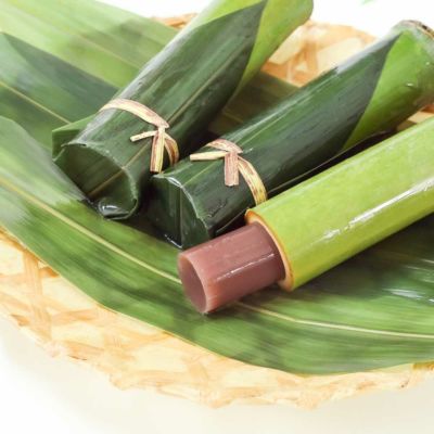 竹筒入り水羊羹・清竹３本入り