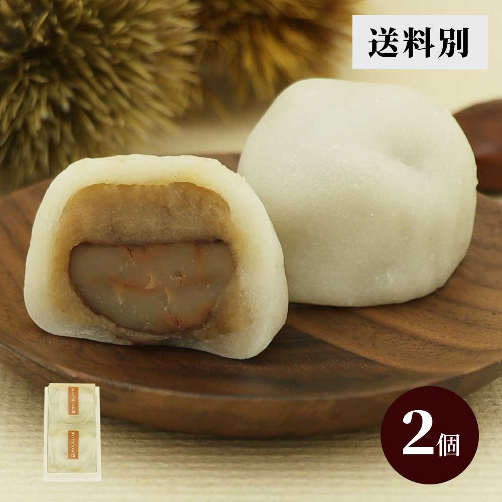 モンブラン大福２個箱