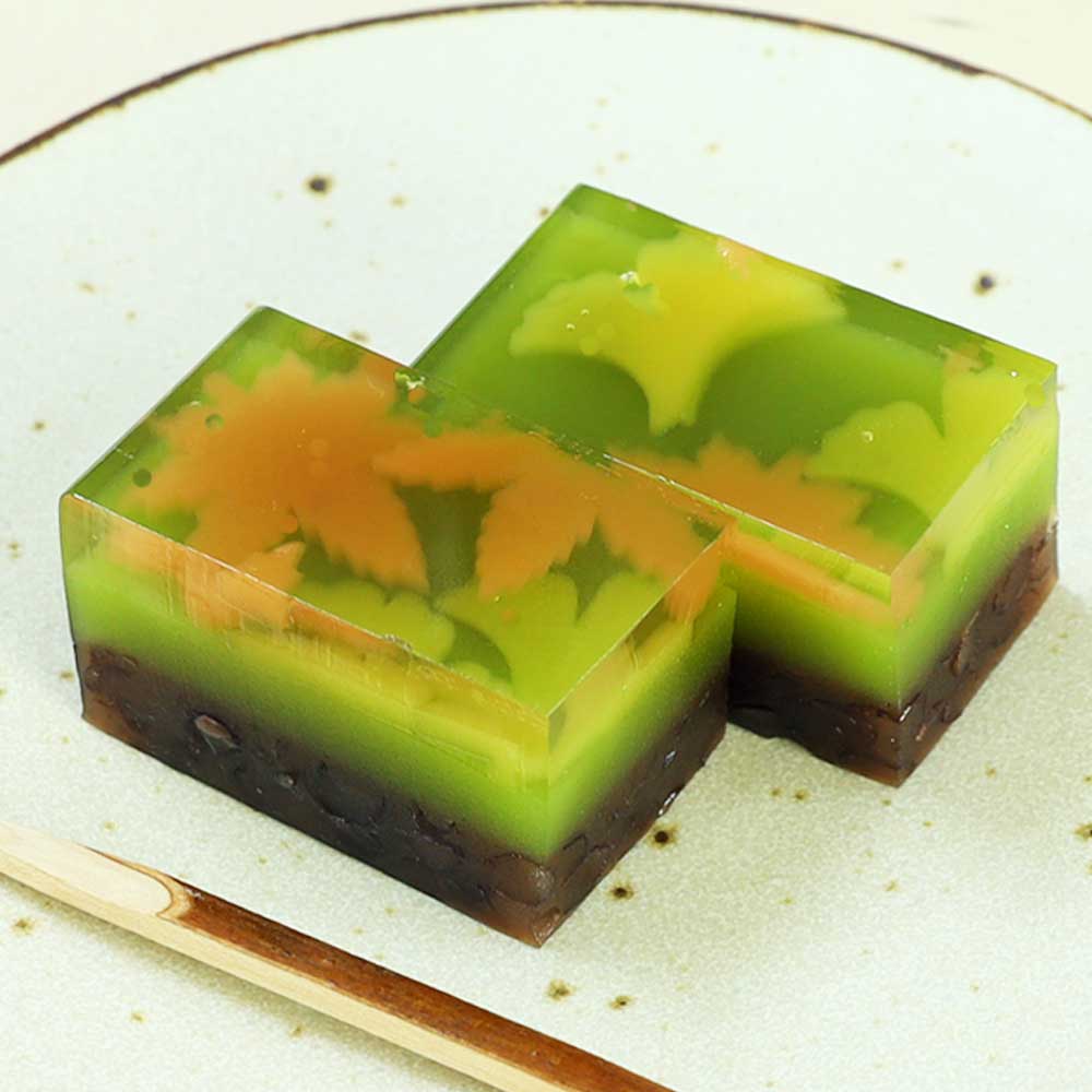  錦秋羊羹　秋の彩