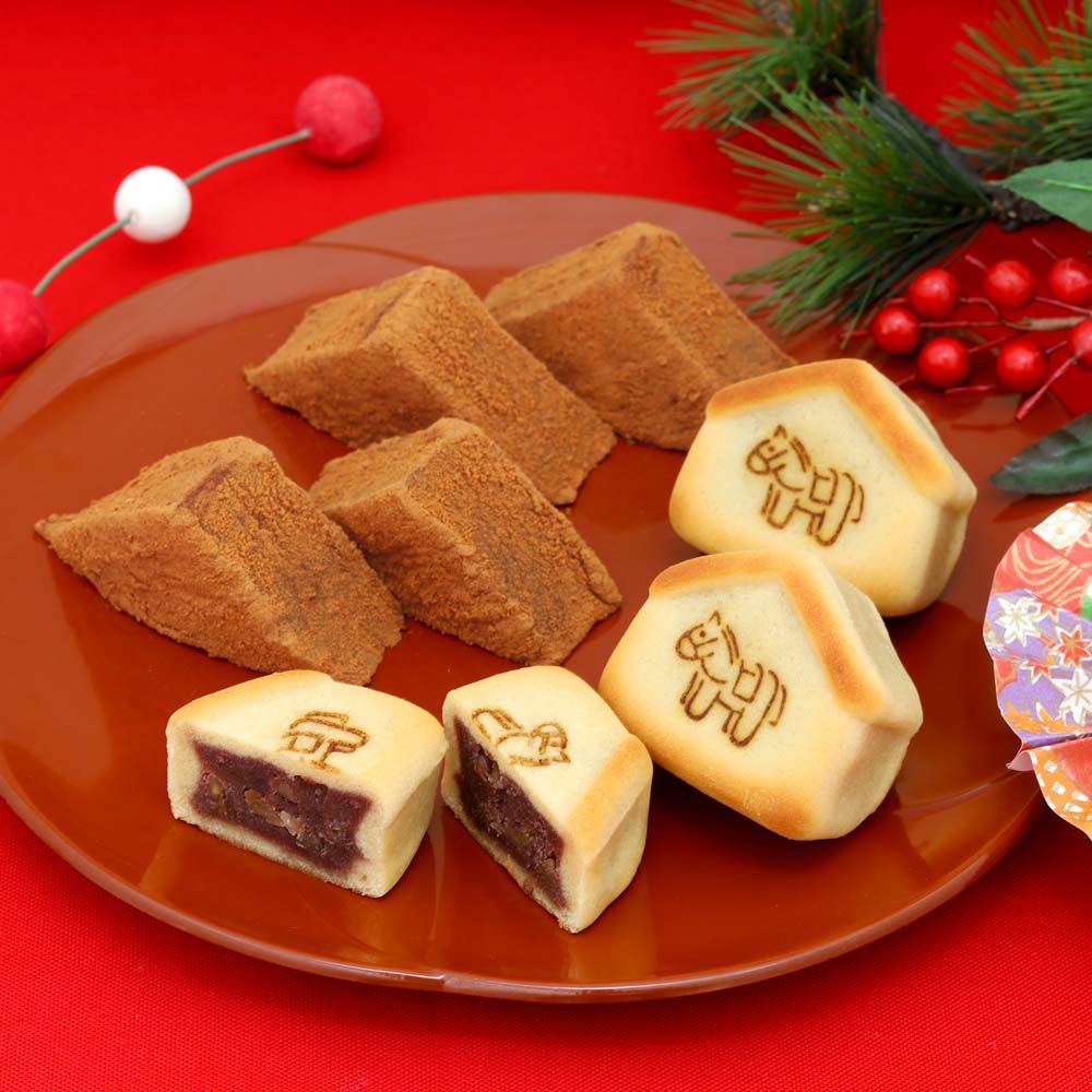本わらび餅250g・干支菓子午4個【迎春年賀菓子2026】 |お取り寄せ|お